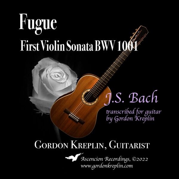 Cover art for Violin Sonata No. 1, BWV 1001: Fugue (Transc. for Guitar)